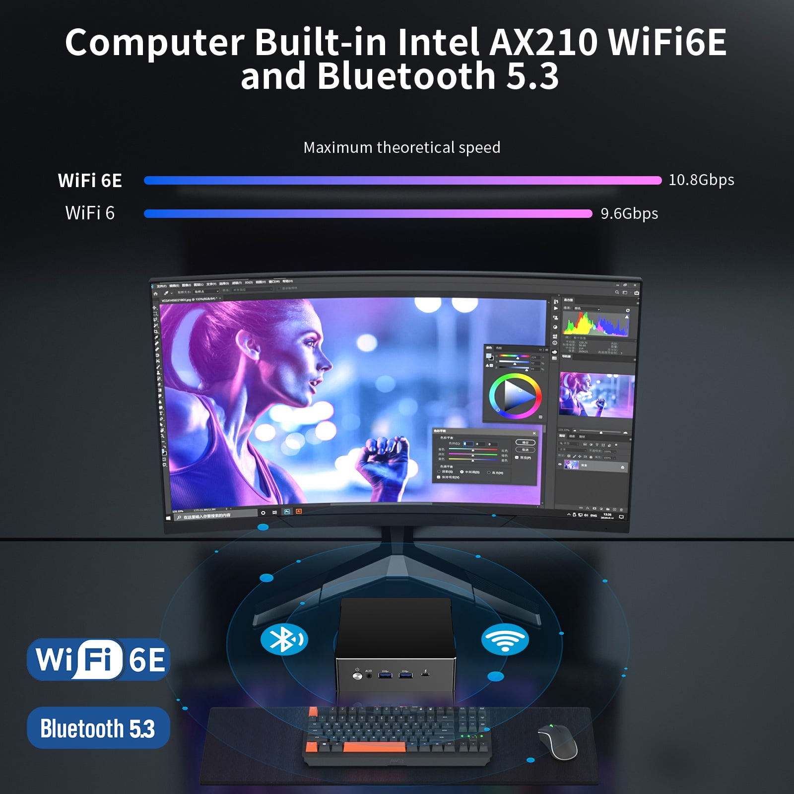 Mini PC de jeu MSECORE MQ50 AI - Amd Ryzen 7 7840Hs Mini Pc avis et prix
