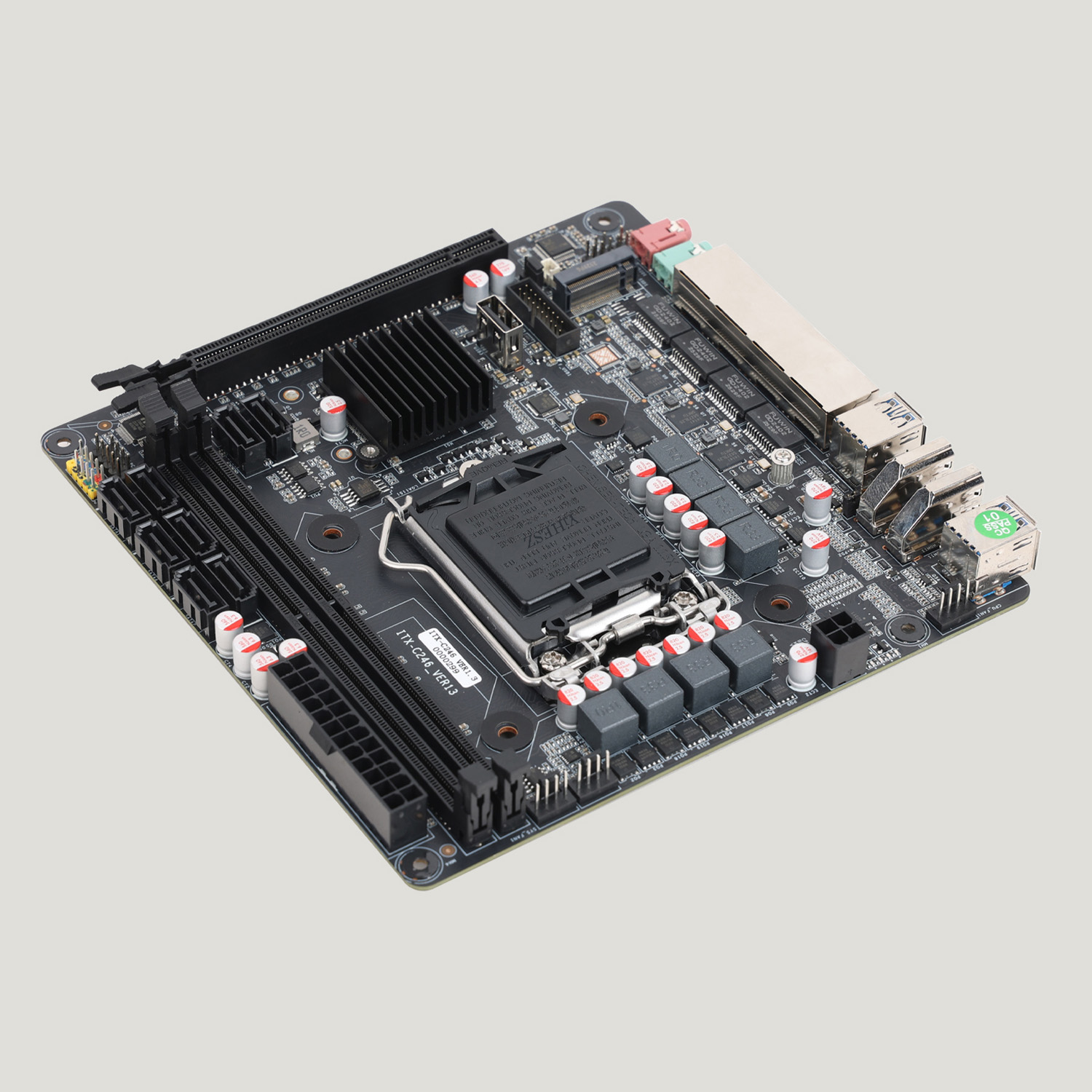 Carte mère NAS C246 Vpro 8 bai - Nas Motherboard 8 Sata Mini Itx avis et prix