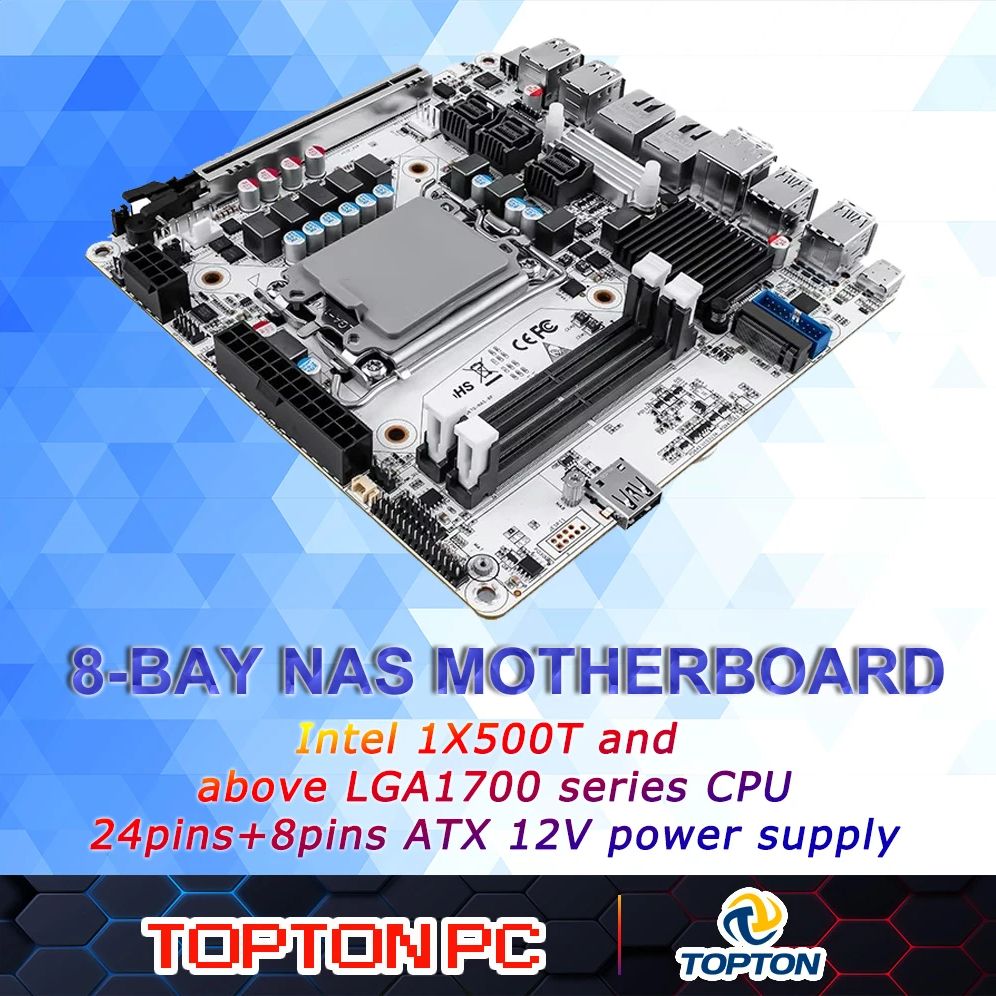Carte mère NAS Mini ITX à 8 ba - Lga1700 Itx Motherboard Ddr5 avis et prix