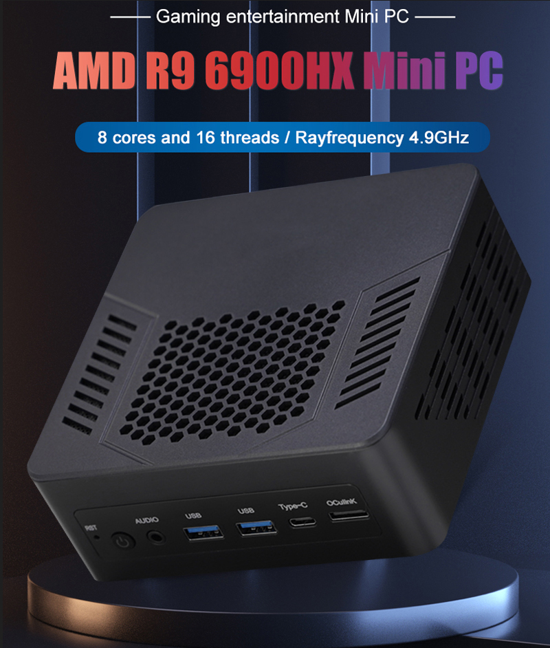 Mini PC Qculink AMD Ryzen 9 89 - Amd Ryzen 9 7940Hs 64Gb Mini Pc avis et prix